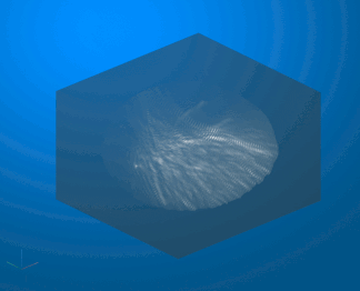 Multilevel FFT Method for Surface-to-Volume Field Propagation in Electrically-Large Dielectric Objects