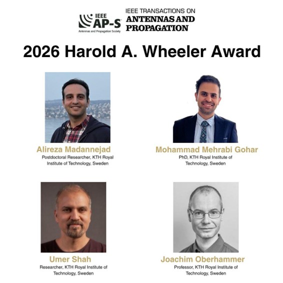 Winners of the 2026 Harold A. Wheeler Applications Prize Paper Award announced
